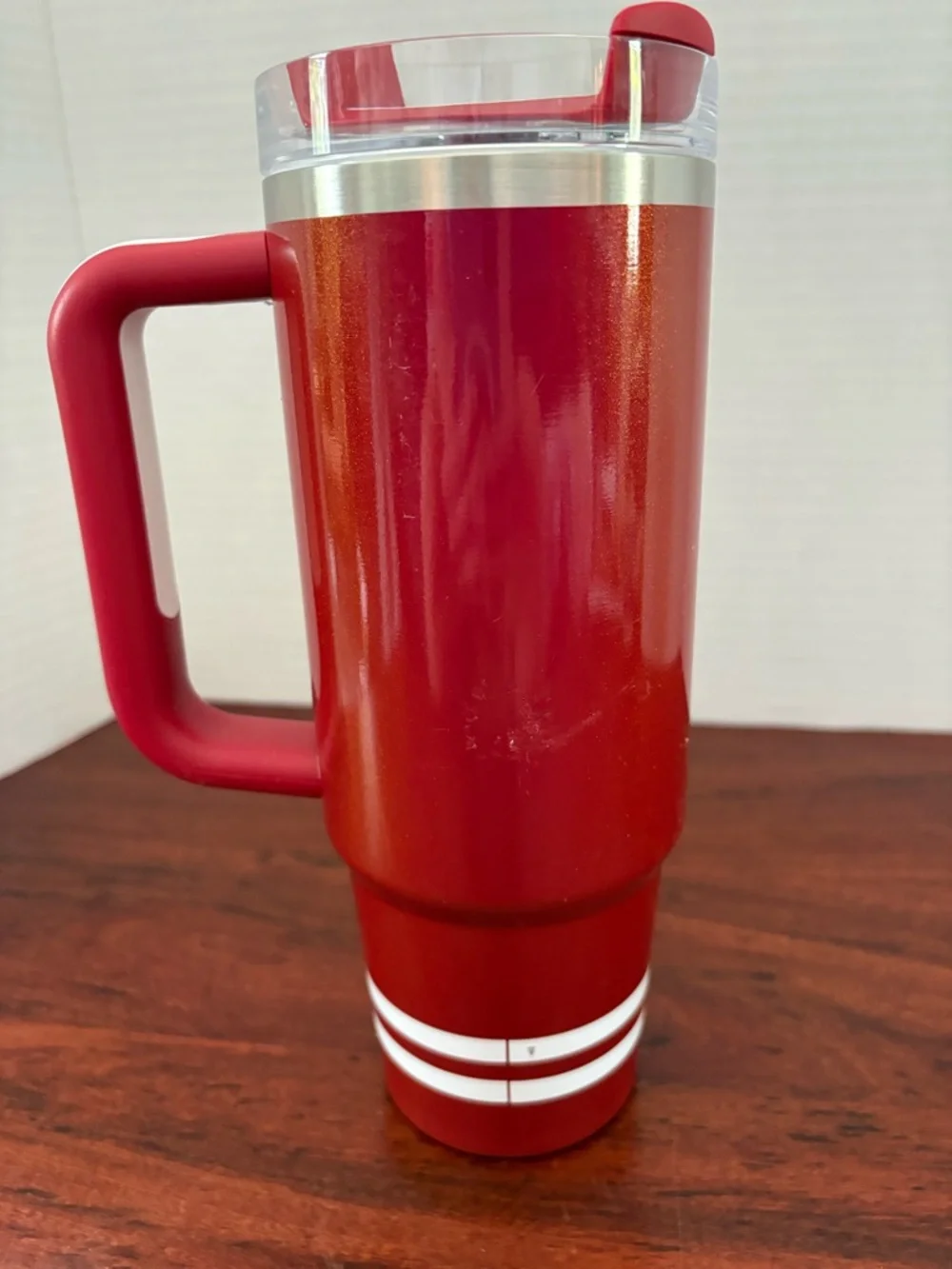 Stanley 30oz Stainless Steel H2.0 Flowstate Quencher Red W/O Straw - Picture 2 of 5